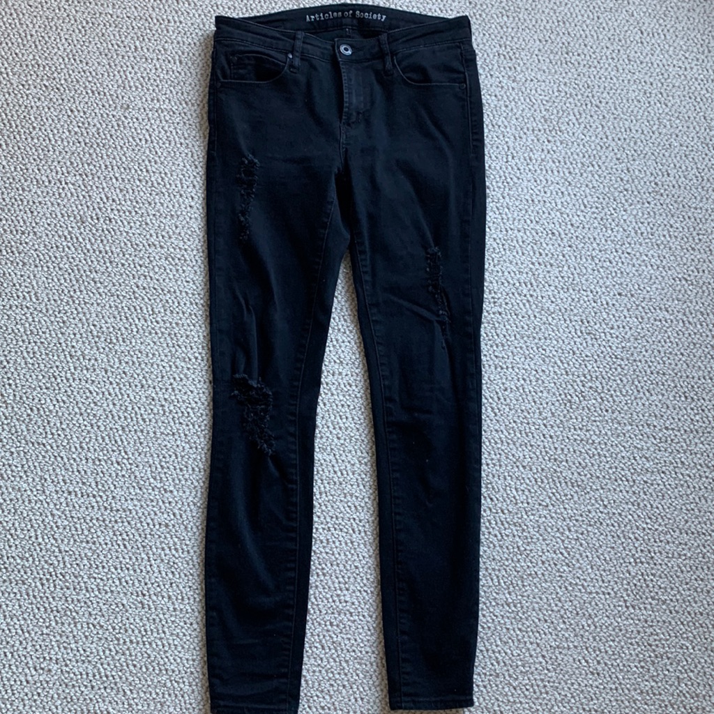Articles Of Society Distressed Skinny Jean